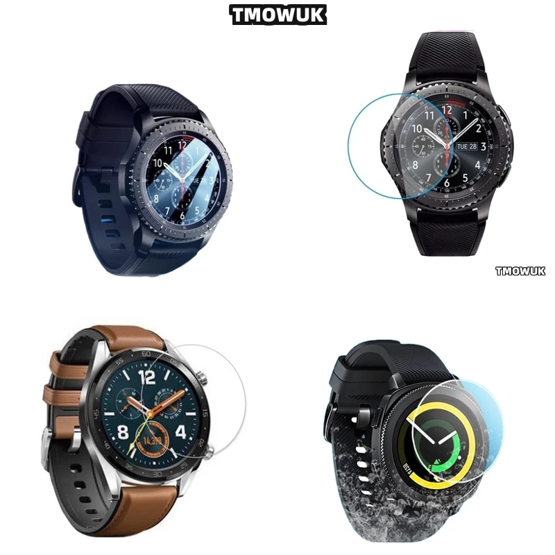

For Samsung Gear Sport Gear 2 3 4 zero Anti-Slip Tempered Glass Screen protector 9H Hardness Anti-Scratch Ultra-Thin