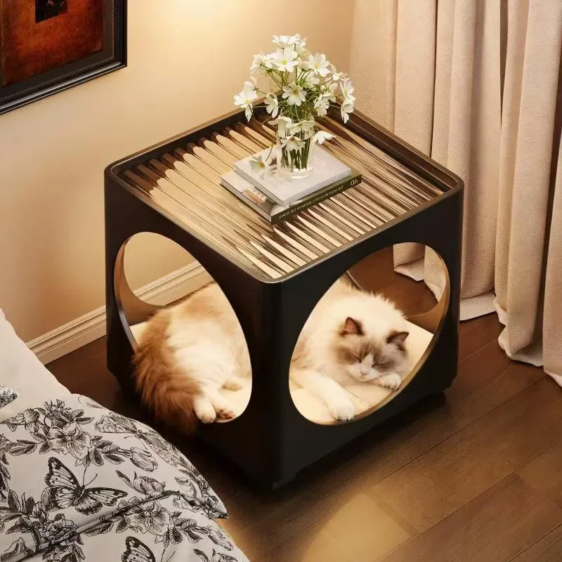 Sofa small side cabinet small apartment corner few bedside storage cabinets bedroom bedside table cat nest mobile