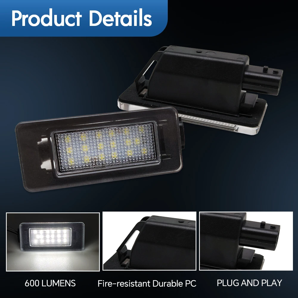 2PCS Led License Nu…
