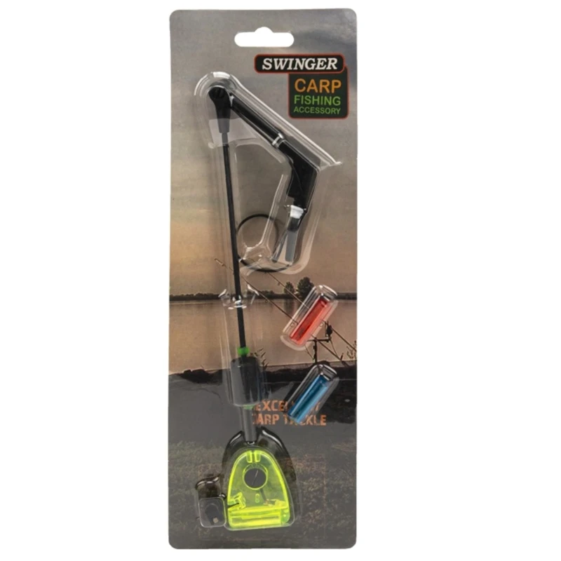 Fishing Swinging Illuminated Bites Fishing Barrows Illuminated Fishing Alarm Component with Hard Handle