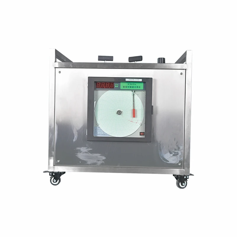 نظام معزز سائل اختبار الهيدروستاتيكي المحمول 640 بار مع مسجل الضغط الميكانيكي #3