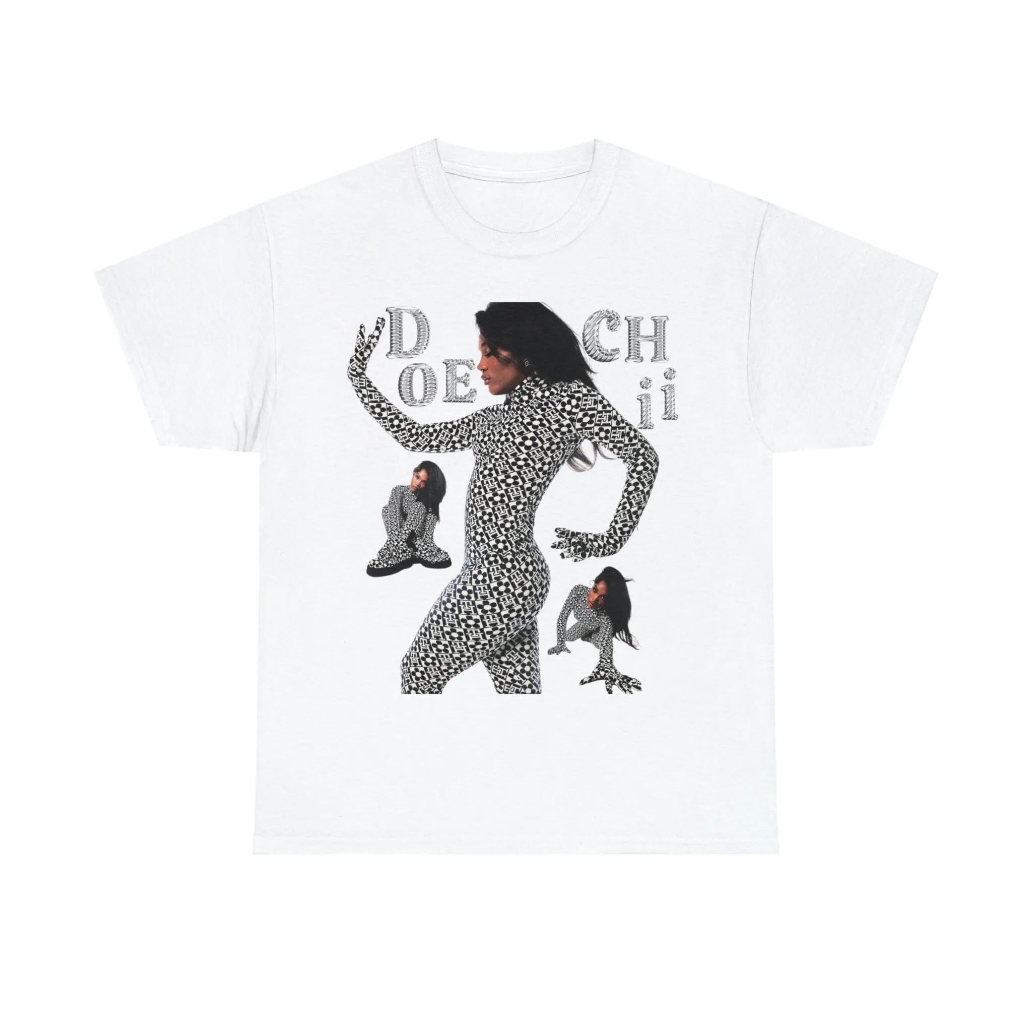 Doechii 6 Unisex Heavy Cotton T-shirt What It is block Boy Booty Drop Doja Cat Scarlet Tour Ice Spice Paced Sza