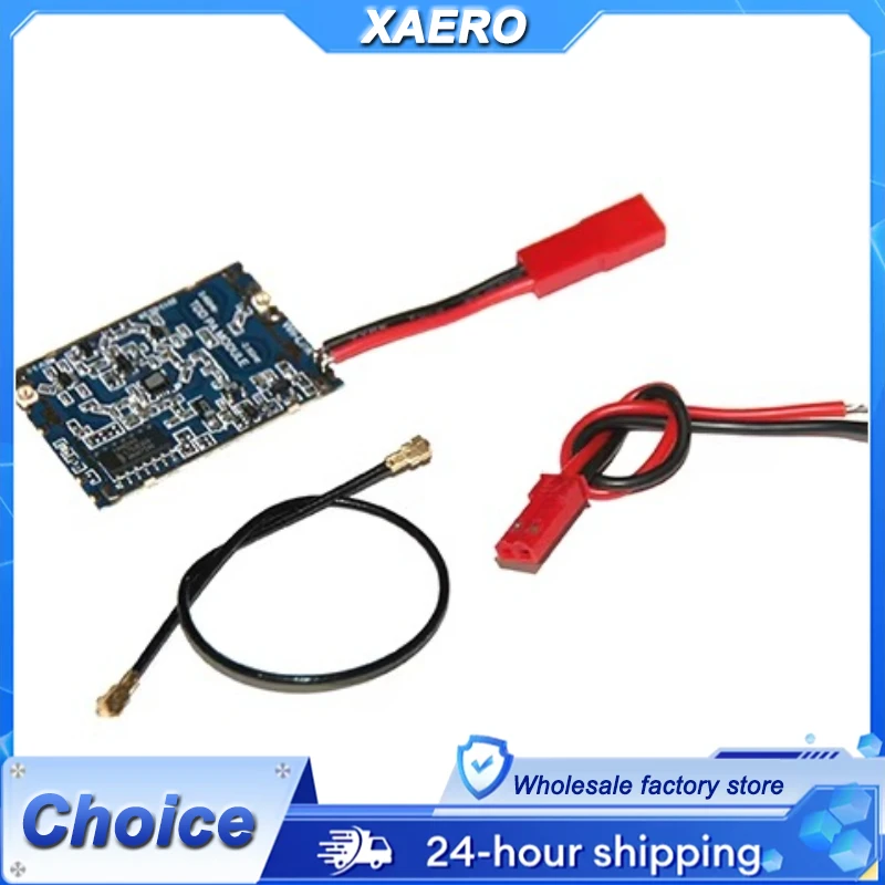 

LANTIANRC 2,4 ГГц Радиоусилитель 2 Вт — с разъемом IPEX, усилитель сигнала дальнего действия для FPV дрона и модели RC