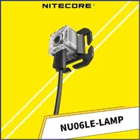 NITECORE NU06 LE Mini singal Lamp USB Rechargeable 9 Moodes 4 Light Sources 75 Hours Runtime LED Headlamp