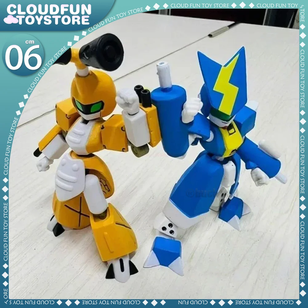 

Bandai Gashapon Toy Medabots Series Super Movable Joint Anime Action Figure Statue Pvc Assembled Model Birthday Friends Gift Toy