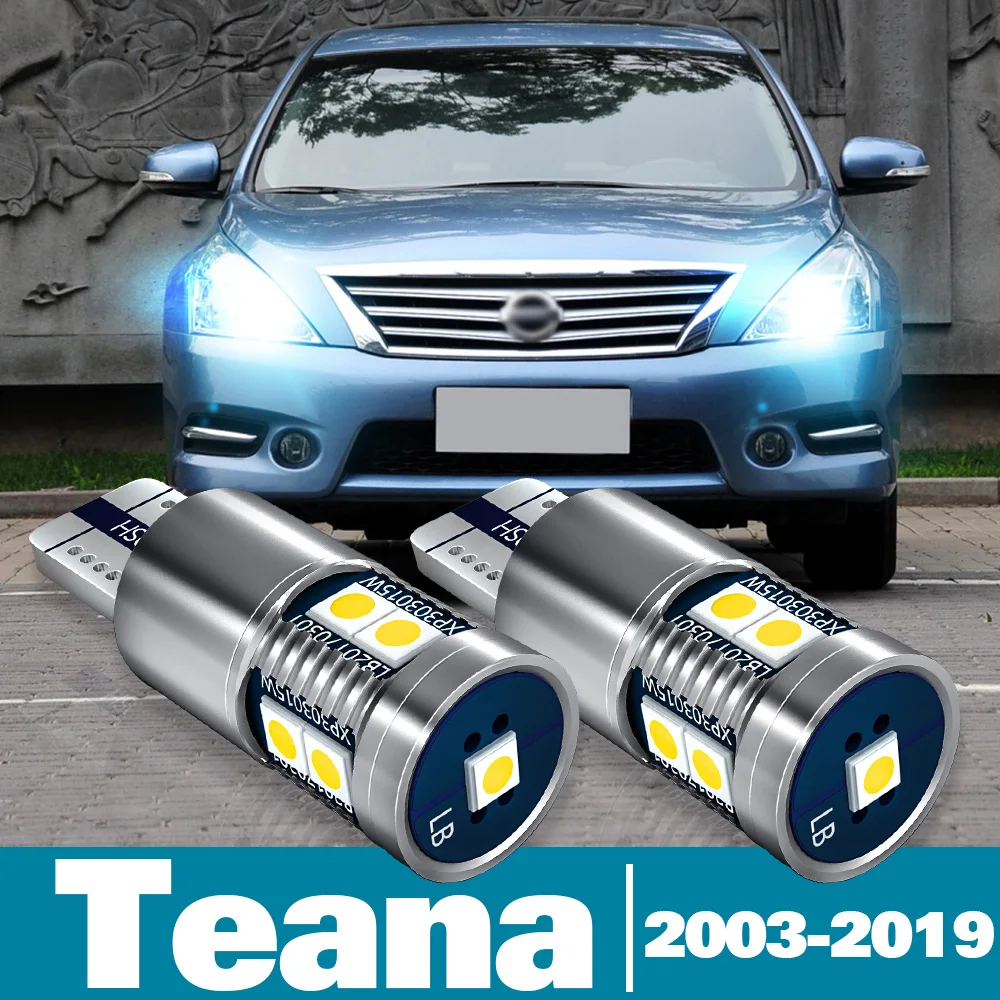 

2x LED Parking Light For Nissan Teana 1 2 3 J31 J32 J33 Accessories 2003-2019 2012 2013 2014 2015 2016 2017 2018 Clearance Lamp