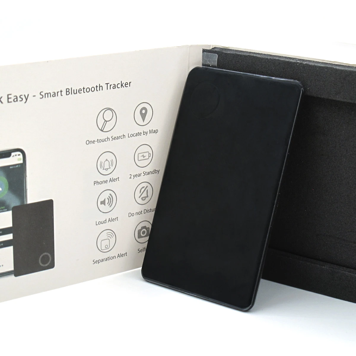 Rastreador de uso pessoal Ble Rastreamento Dispositivo anti-perda Nfc Tag Card Key Finder ITrackeasy