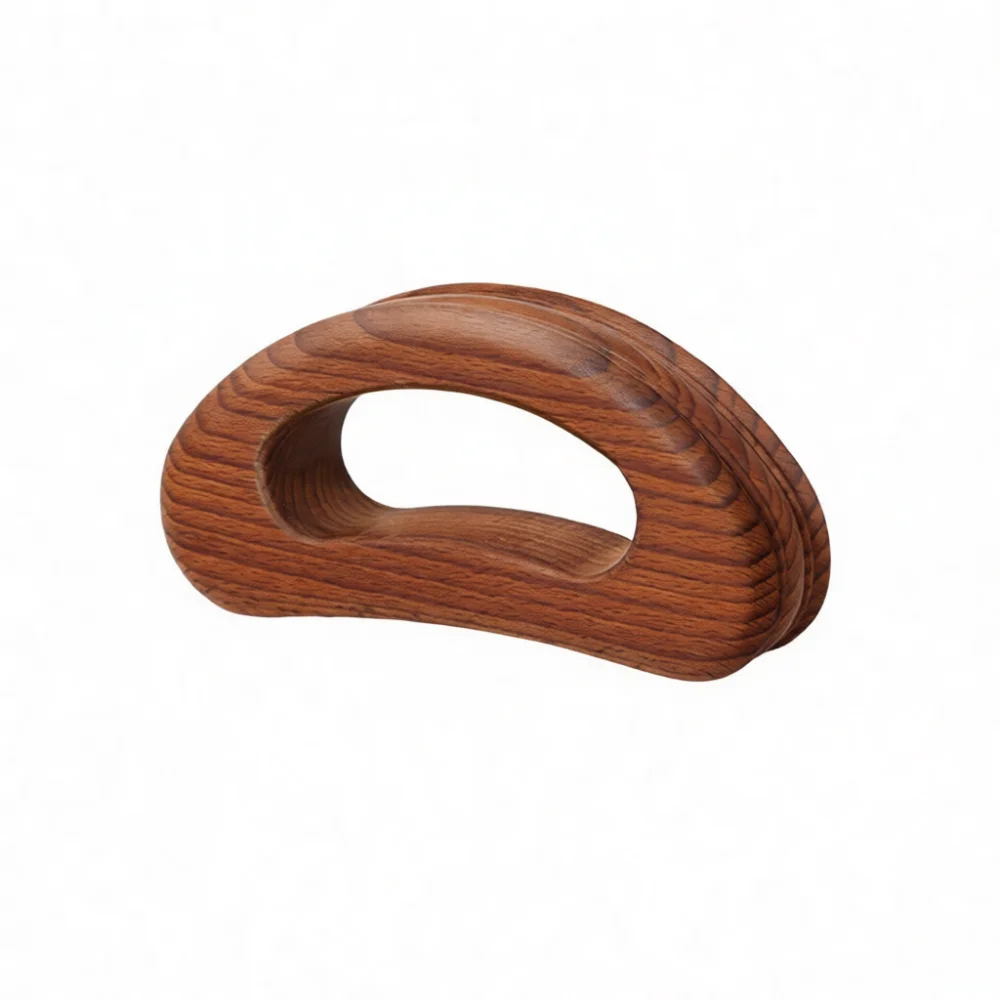 Beech Wood Meridians Scraping Plate Carbonized Massage Tool Body Relaxation Neck Back Spa Therapy Manual Health Device