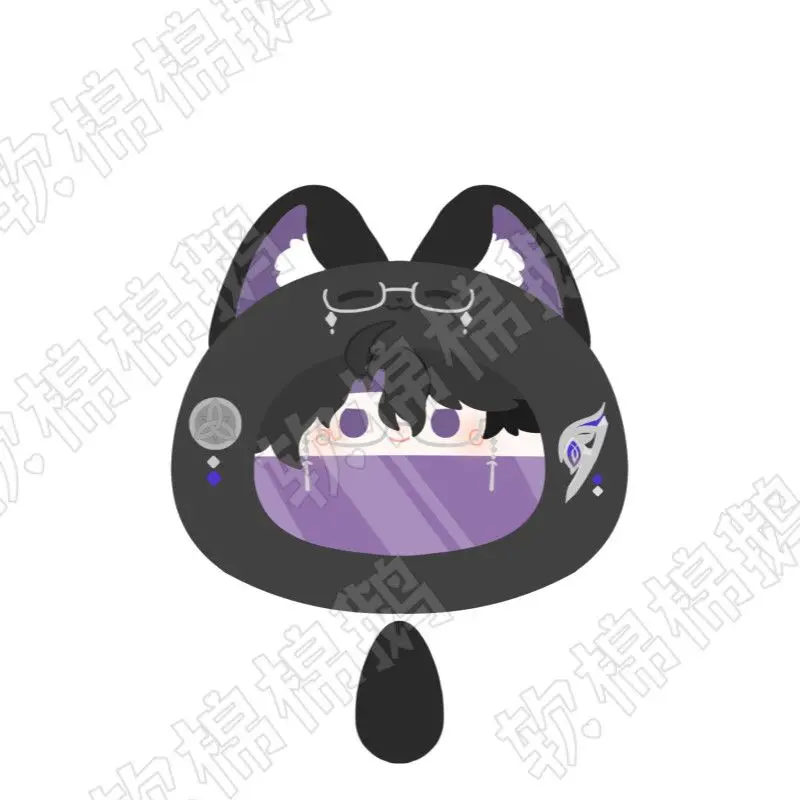 Mochila Anime Genshin Impact Regrator Kawaii Ita Bag, Mochila con Bolsillo Transparente para Mujer, Bolsas Casuales, Mochila Bandolera