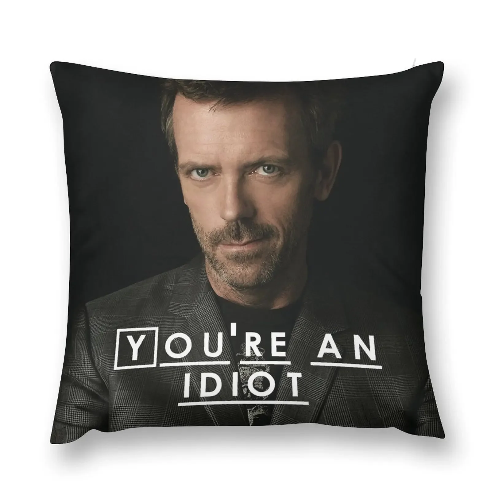 You're an Idiot (Dr. House) Throw Pillow Cushion Cover For Sofa Cushions For Sofa pillow