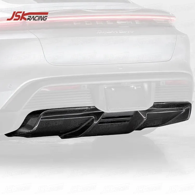 

CARBON FIBER REAR DIFFUSER 2019-2022 FOR PORSCHE TAYCAN TURBO TURBO S