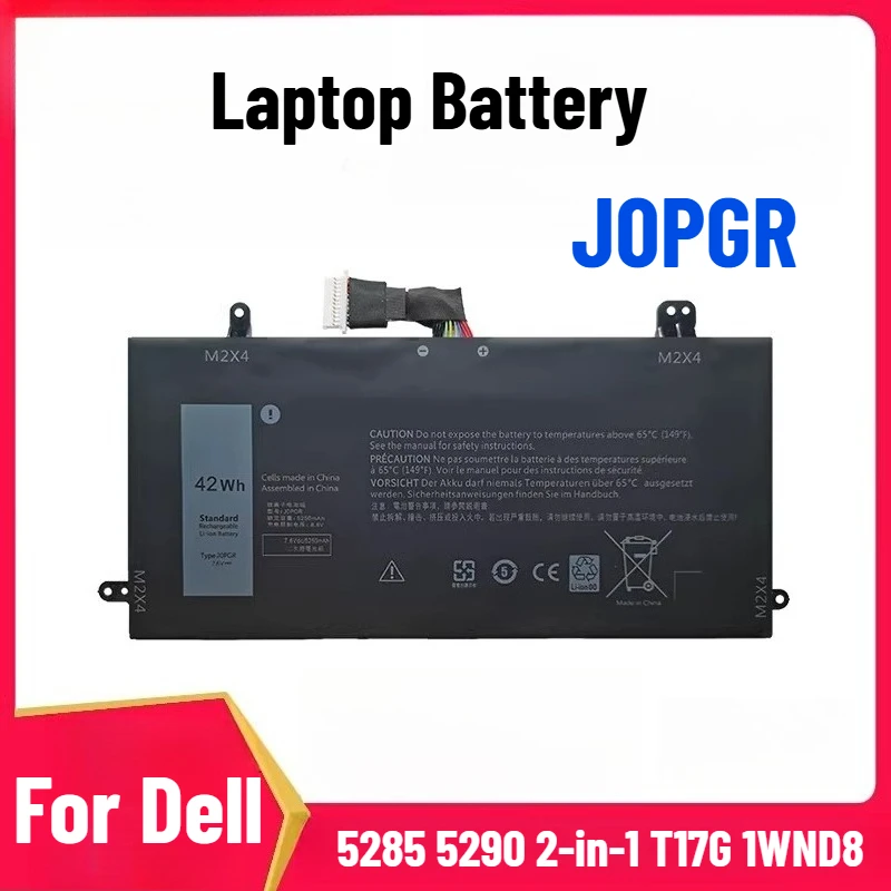 

Новая батарея для ноутбука Dell Latitude 5285 5290 2-в-1 T17G 1WND8 J0PGR