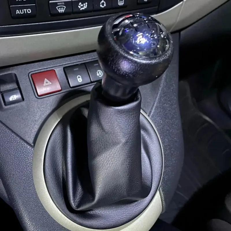 5 Speed Car Gear Shift Knob with Gaiter Boot Cover for Citroen Berlingo Peugeot Partner 2008 2009 2010-2018 Interior Accessories
