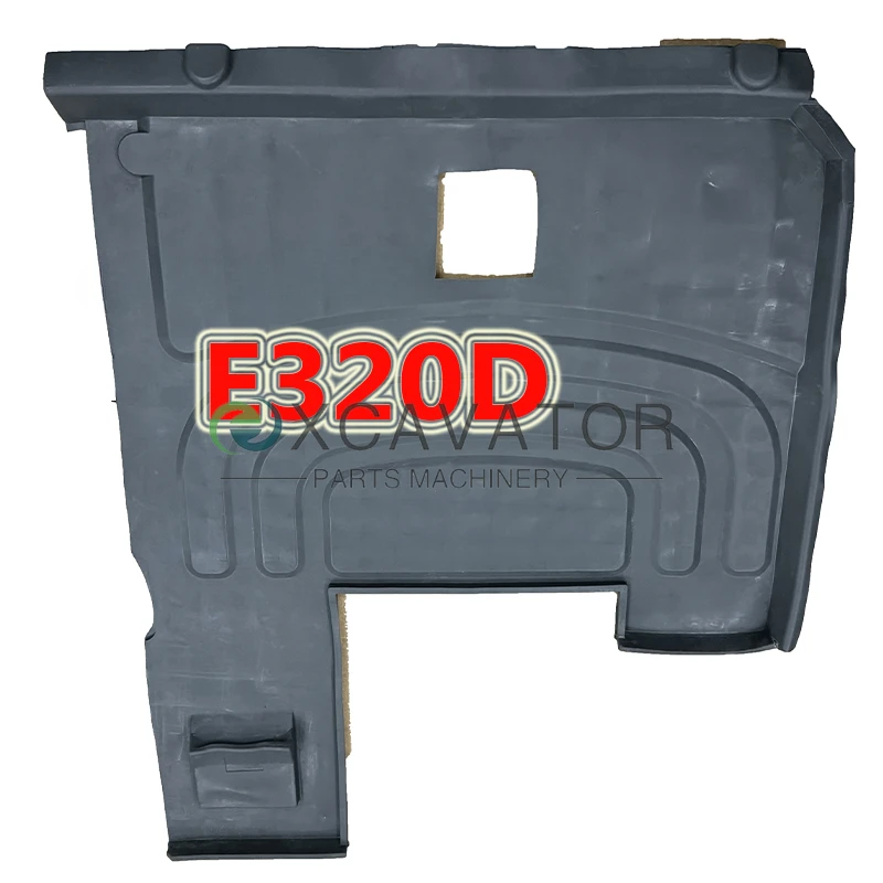 Excavator 320C 320D Floor Mat for Caterpillar Excavator Cabin Rubber Cushion