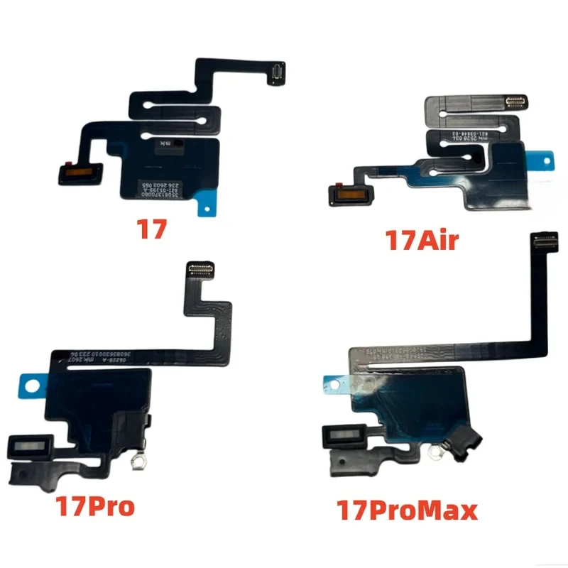 Earpiece Light Sensor Proximity Flex Cable for iPhone 17/17Air/17pro/17pro MAX No Speaker Sensor Ribbonr