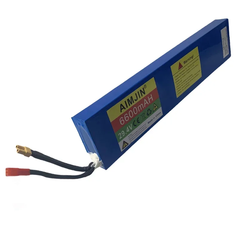 Bateria do íon do lítio para o equipamento do transporte, fontes de alimentação exteriores, 29.4V, 6600mAh, 18650