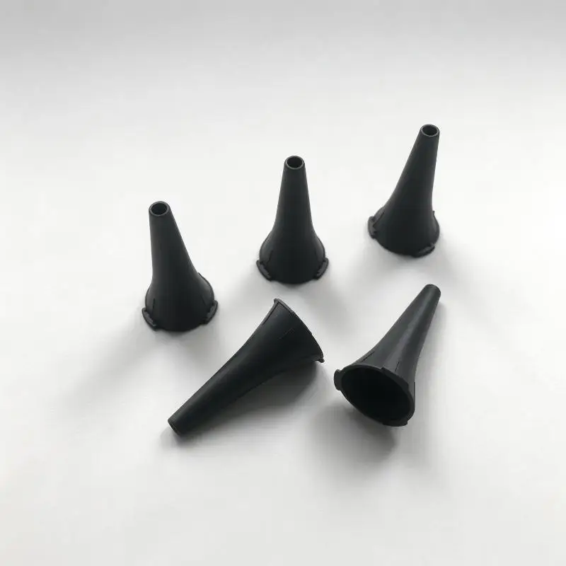 10Pcs Speculum Tips Cone Part 2.7mm/4.2mm Reusable Otoscope Specula Funnel Replacement Accessory D1 For Welch Allyn