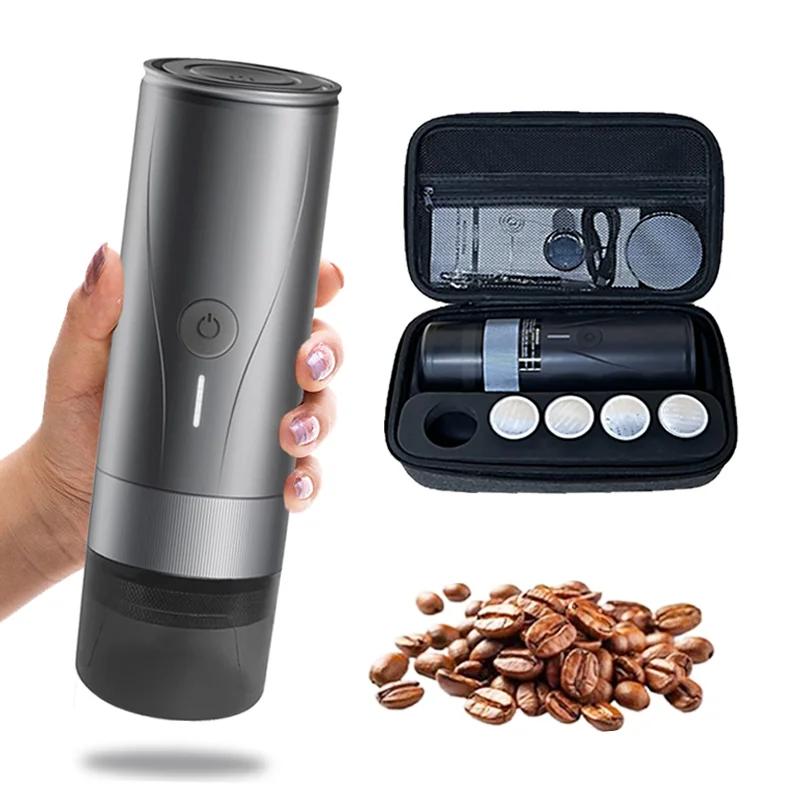 

Portable Coffee Machine Smart Heating Innovation Technology One-touch Quality Assurance Customizable Logo Espresso Machine