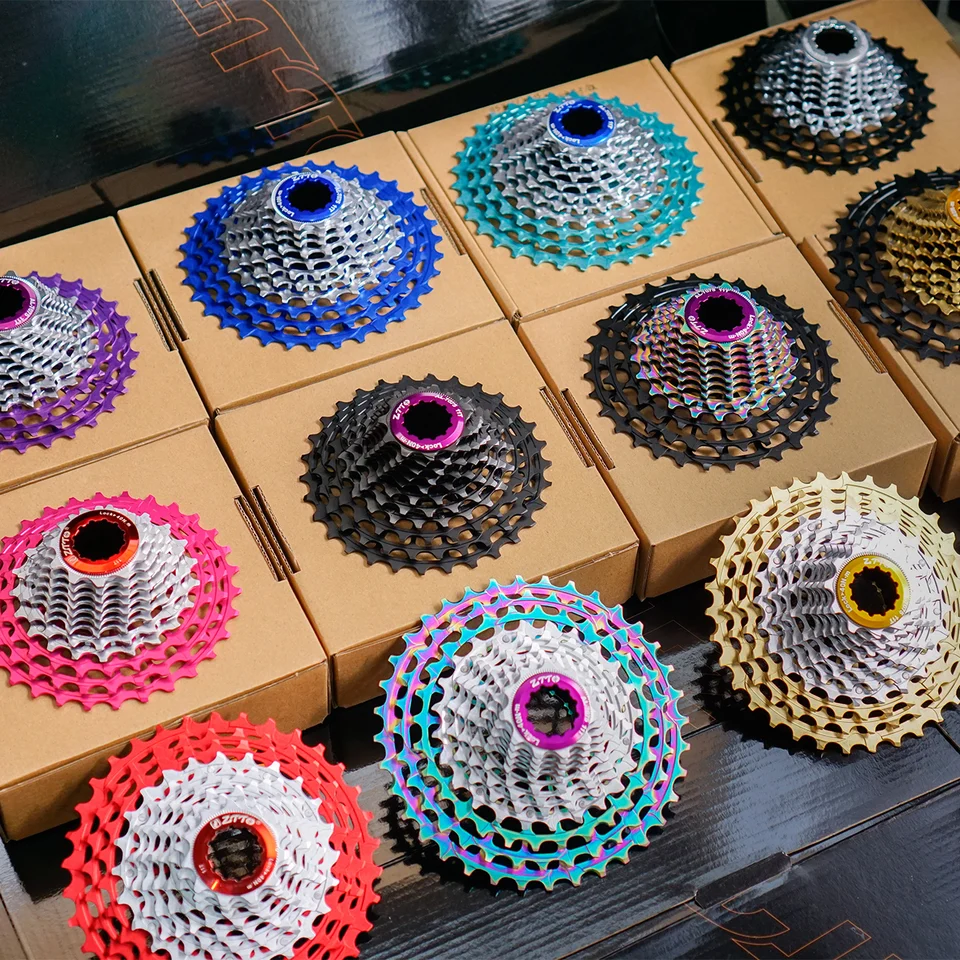 ZTTO SLR Gen3 11-Speed Road Bike Cassette 11-32T Purple Red Blue Green