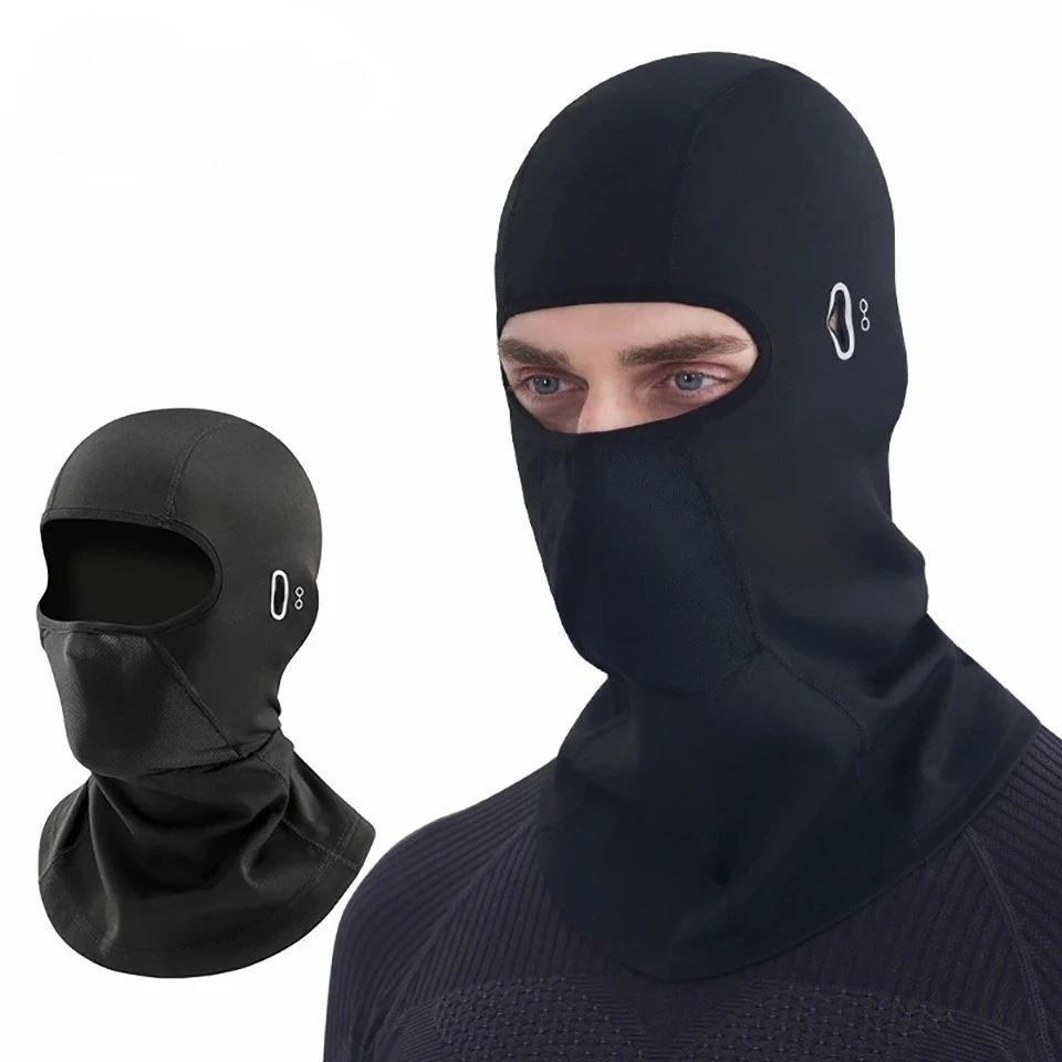 Cagoule polaire d'hiver pour le cyclisme et le ski, masque facial thermique coupe-vent pour casques de moto, équipement de sport de plein air