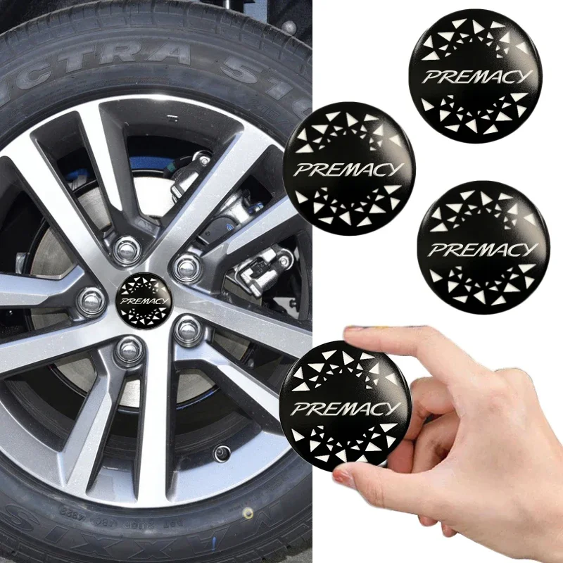 56/60/65mm Car Wheel Hub Center Stickers for Mazda Premacy Logo AXELA Biante BT50 CX-3 CX-4 CX-5 CX-7 CX-8 CX-9 CX-30 CX-60 M3