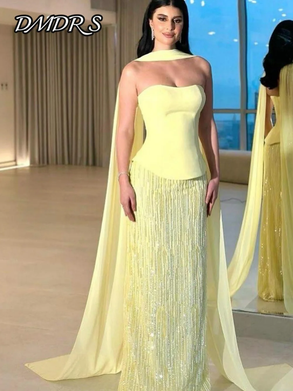 

Charming Sweetheart Evening Dress 2025 Romantic Chiffon Party Gown Classic A-Line Floor-Length Party Dresses فساتين سهرة