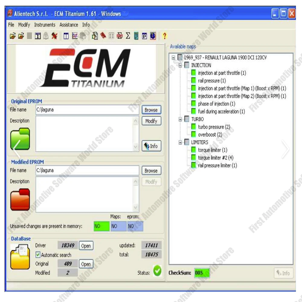 2024 Vendita CALDA WinOLS 4.51 Con Plugins vmwar + 2021 Damos + ECM TITANIUM 1.61 + strumento di servizio immo v1.2 + DPF + EDR vendita calda Lambda