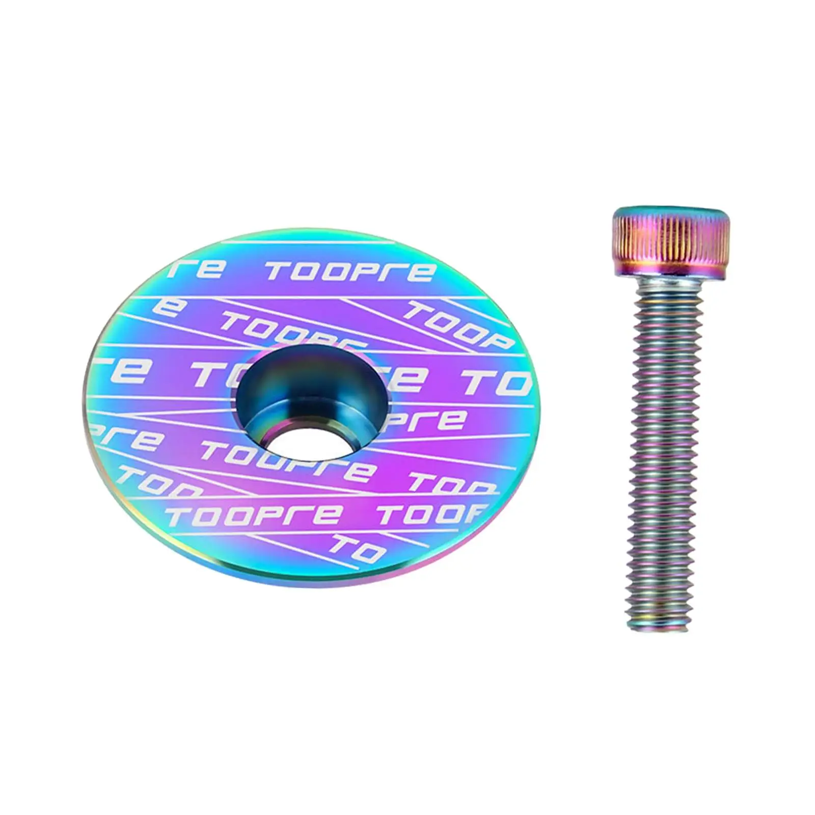 4x Portable Bicycle Headset Top Caps 1 1/8" Fork Cover Aluminum Alloy Bicycle Stem Cover for Road Mountain Bike Cycling