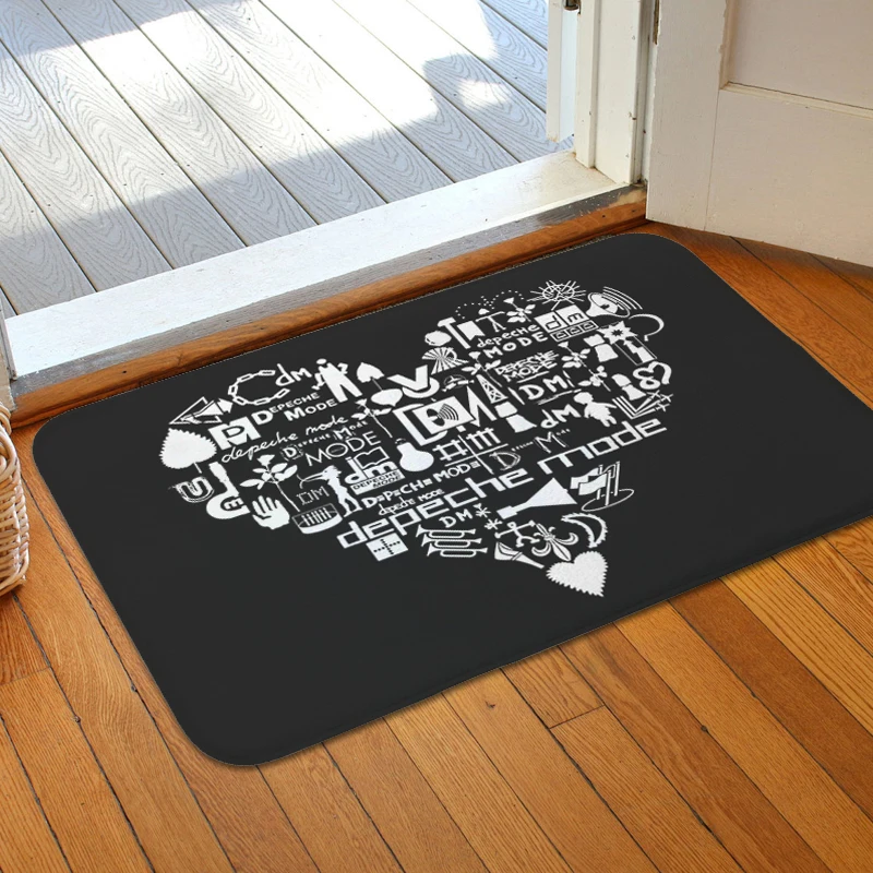 

Custom Doormat Entrance Door G-Depeche G-Mode Kitchen Balcony Porch Foot Mat Non-slip Bedroom Rug Living Room Floor Carpet