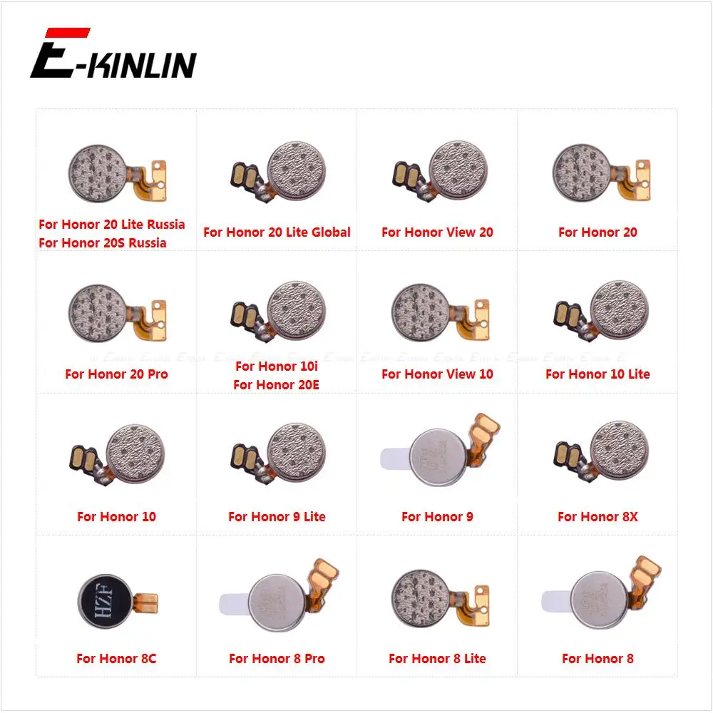 Ringer Vibrator Module Vibration Motor Flex Cable Module Repair Parts For HuaWei Honor View 20 20S 20E 10i 8X 8C 10 9 8 Pro Lite