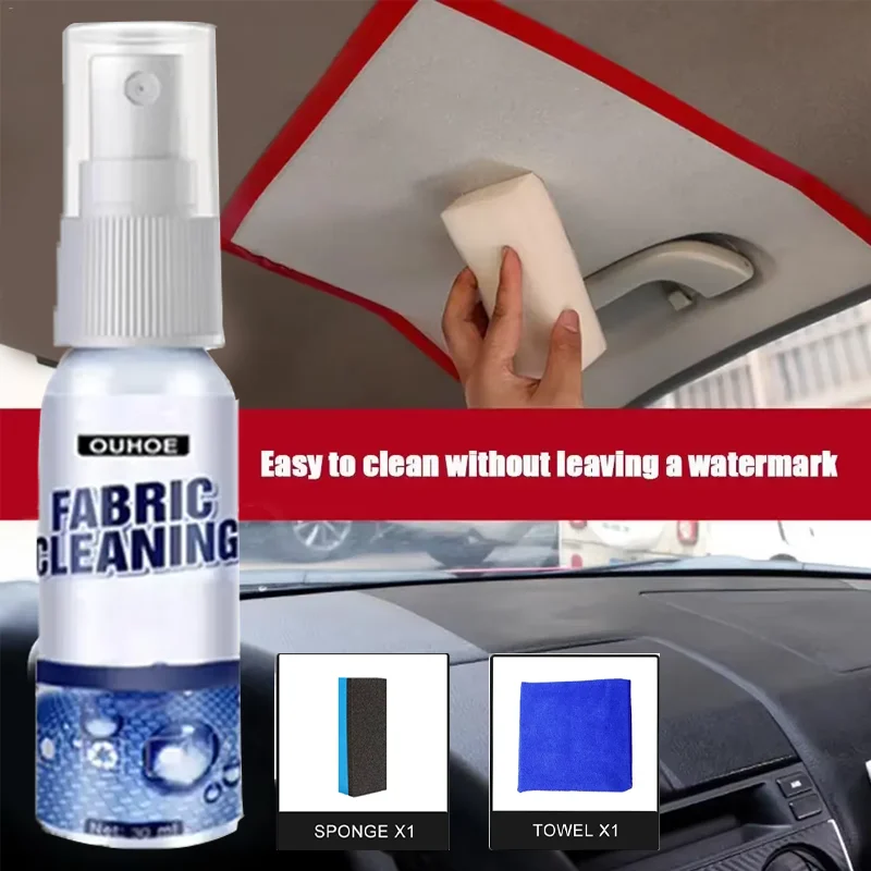 

Car Interior Cleaning Agent Multifunctional Cars Leather Flannel Woven Fabric Water-free Clean Agents Auto Washing Tools