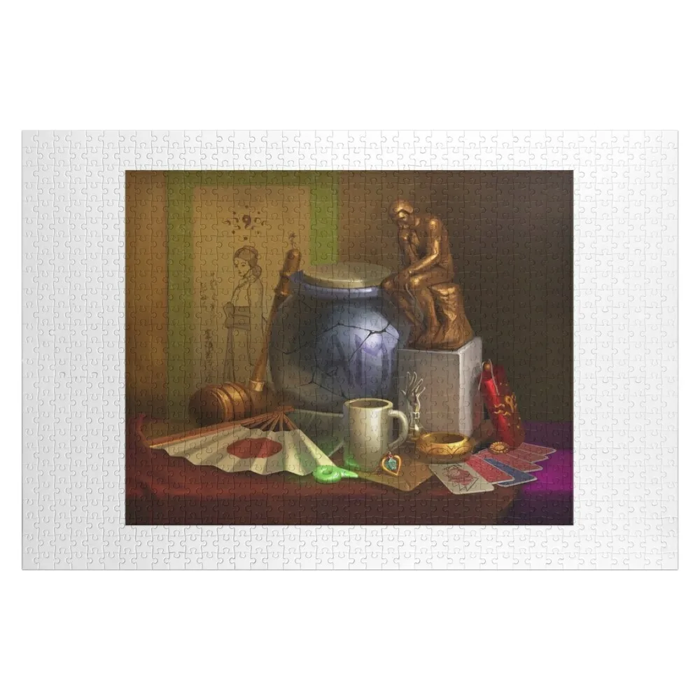 Ace Attorney Still Life Jigsaw Puzzle Woods For Adults Toddler Toys Custom Photo Wood Adults Puzzle