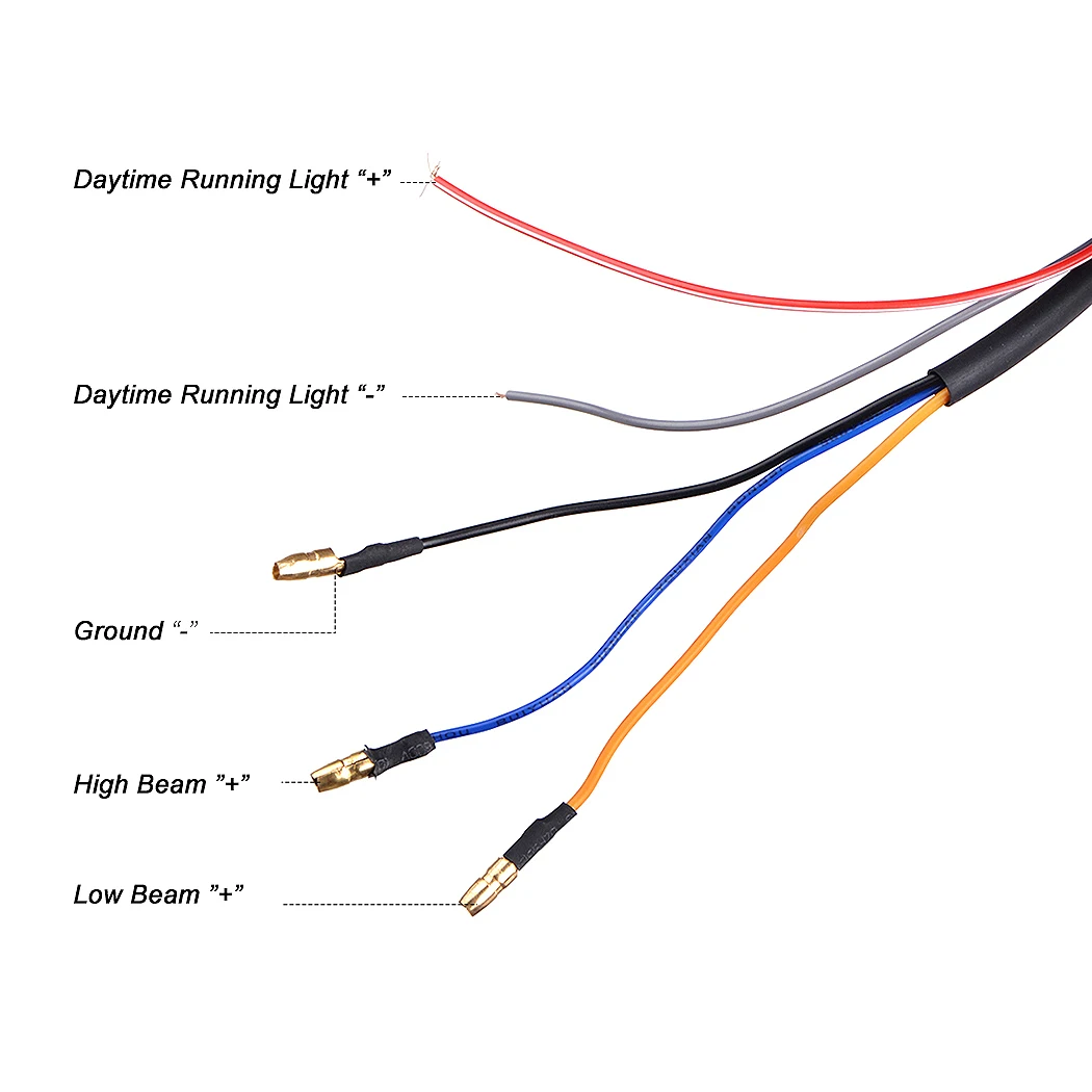 تعديل دراجة نارية LED المصباح GN125 المصباح 5.75 بوصة الرجعية العلوي فتحة المصباح