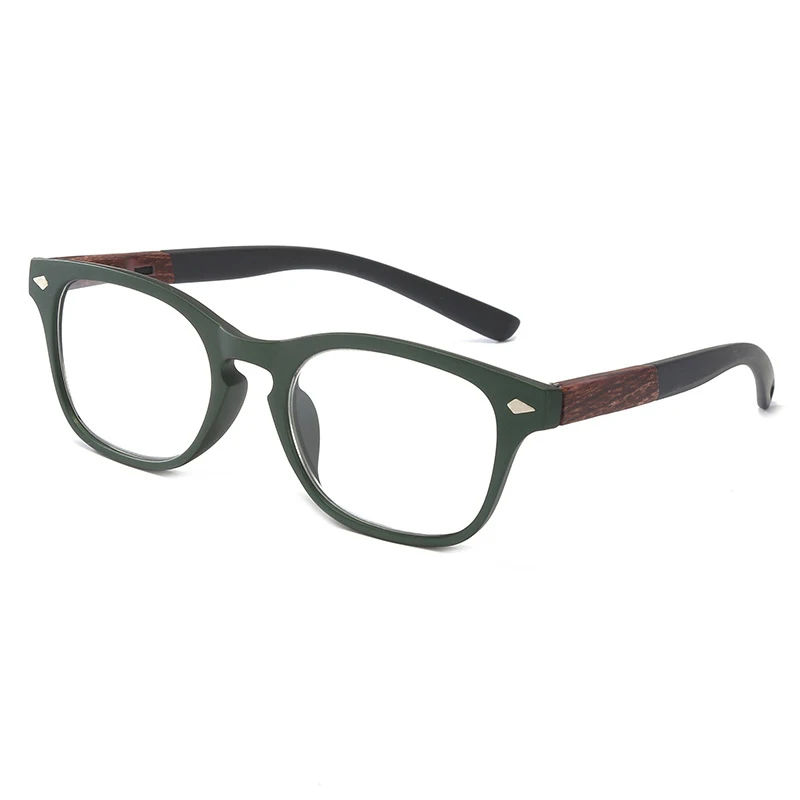 Wood Grain Reading Glasses for Women Men Fashion Presbyopia Presbyopic Eye Glasses Male Female Diopter + 1.50 2.5 3.5