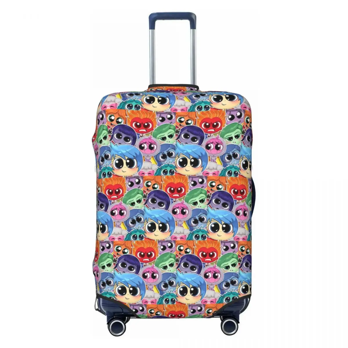 

Custom Funny Inside Out Animes Luggage Cover Protector Elastic Cartoon Travel Suitcase Covers