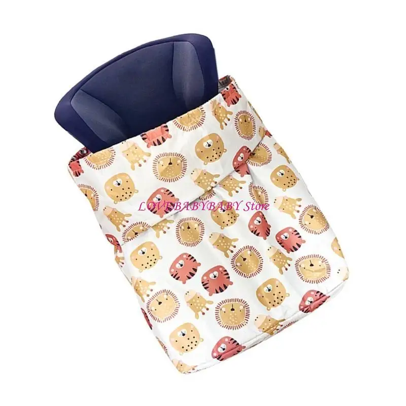 

Backpack Car Baby Carriers Bag Large Capacity Pushchair Storage Backpack Adjustable Shoulder Strap Travel Essential 4XBC