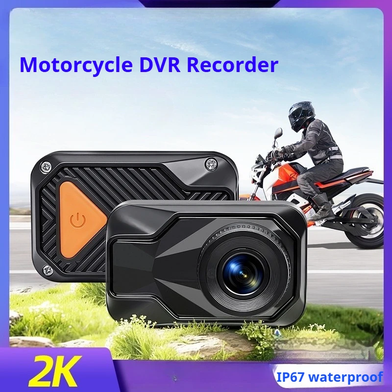 Motorcycle Driving Recorder DVR Anti-shake Front and Rear Double Recording Waterproof Belt Positioning