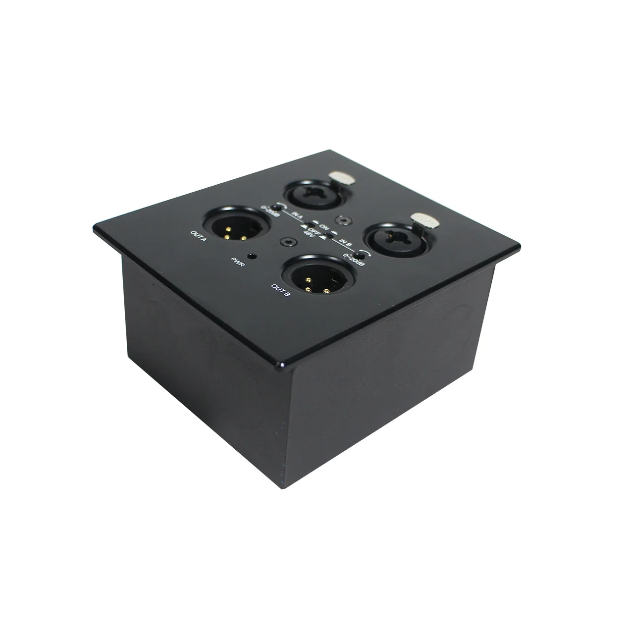 

High Quality Wall-mounted Interface Dante Bluetooth Wall Panel with Dante Digital Output