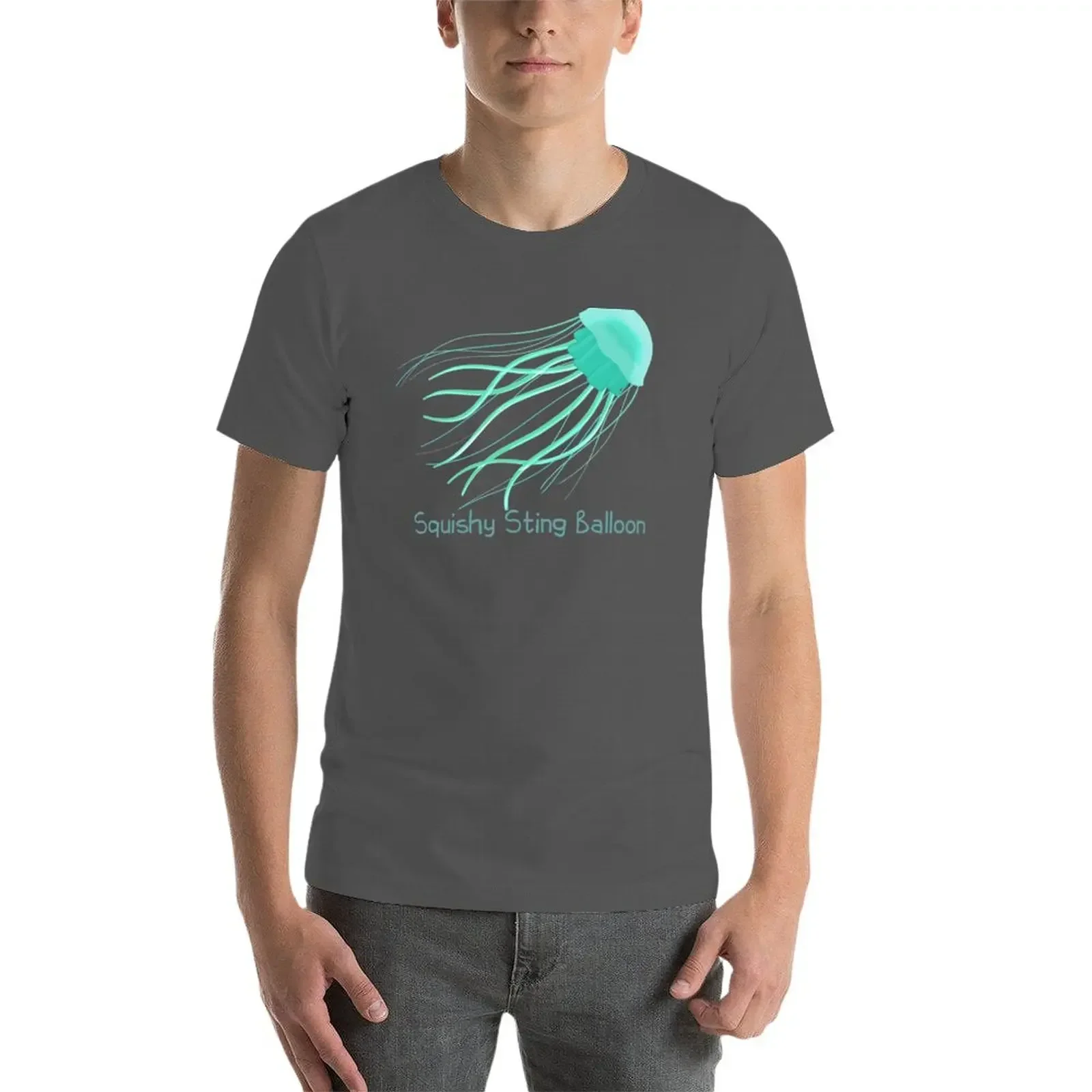 Squishy Sting Balloon (Jellyfish) T-Shirt vintage shirts graphic tees plus sizes mens t shirts image 3