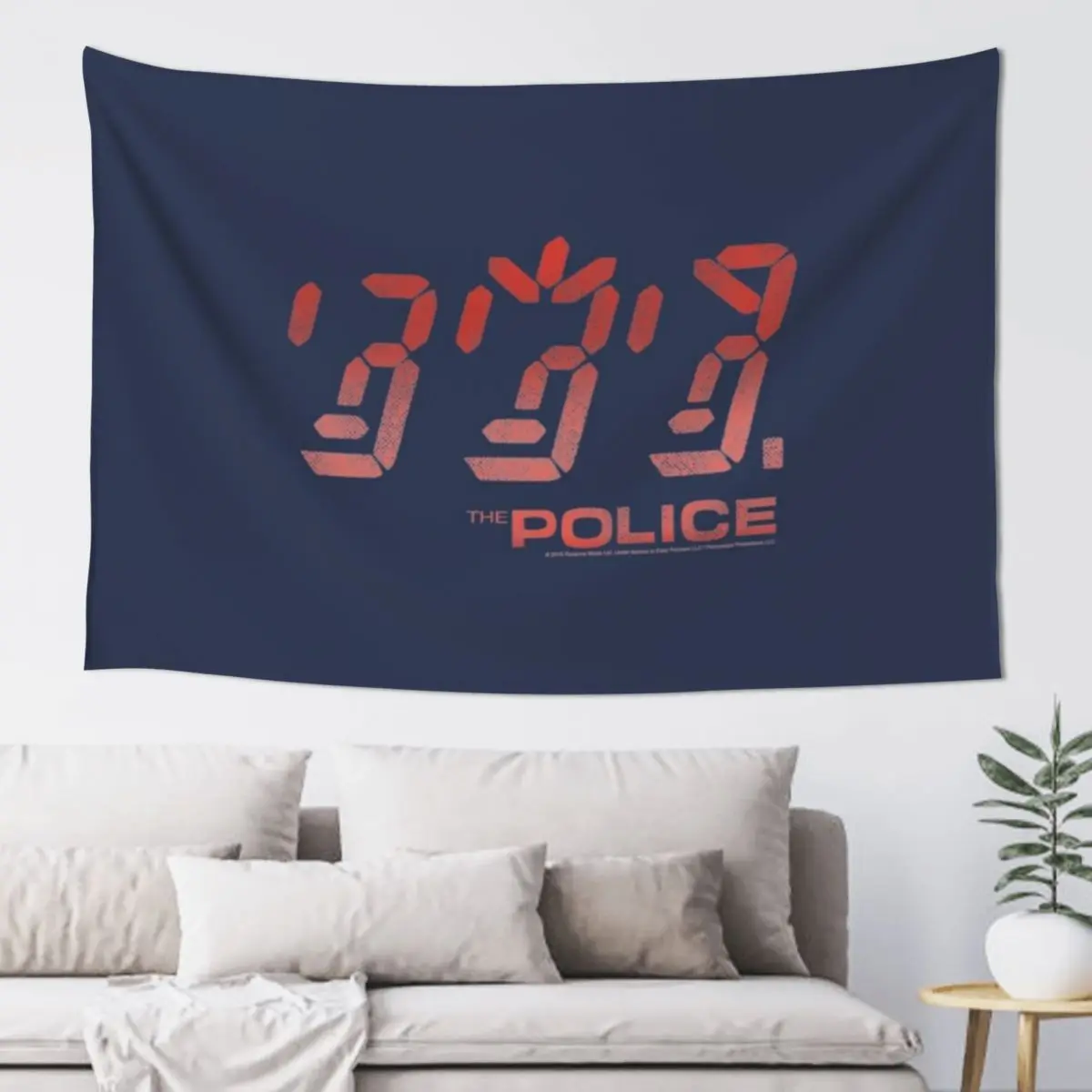 

The Police Ghost In The Machine Tapestry Luxury Living Room Decoration Carpet Wall Bedroom Organization And Decoration Tapestry