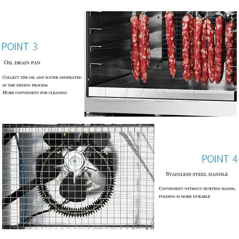 40 Layer Big Capacity Electric Food Drying Machine Fruit Dryer Dehydrator