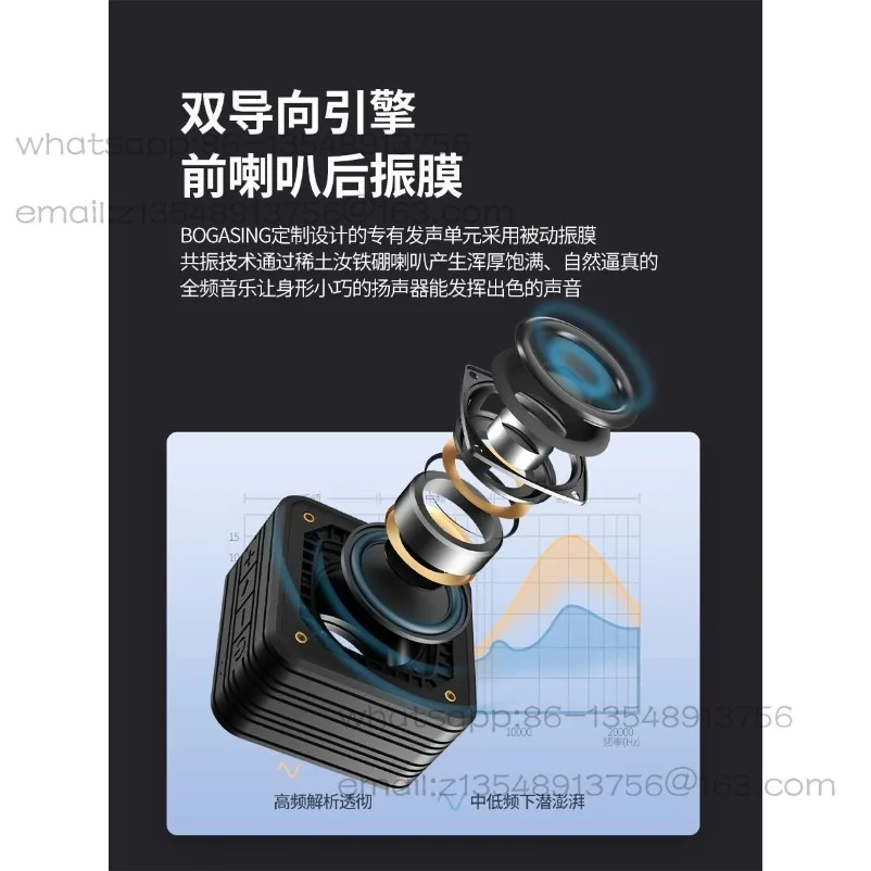 New wireless bluetooth speaker subwoofer insert card outdoor small steel cannon waterproof portable stereo