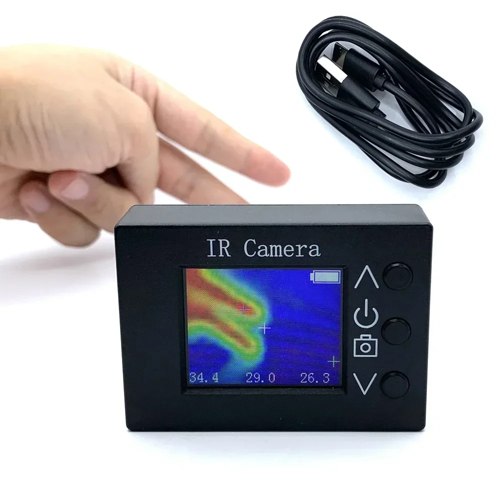 Portable Thermal Imager With 32x24 Pixel Infrared Sensors -40℃ To 300℃ Temperature Range 1.8-inch TFT Display Imaging Camera
