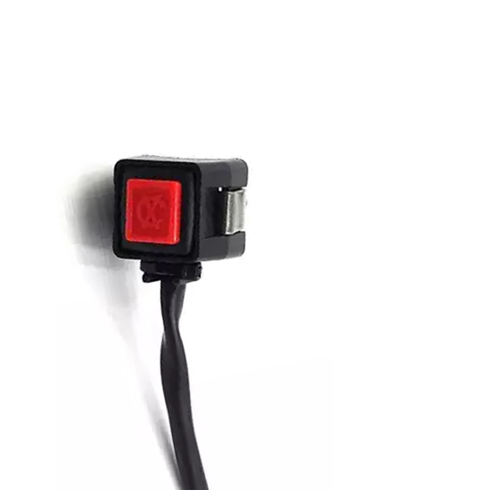 For YAMAHA YZF Pit Bike Accessories Square Flameout Switch Motorcycle Handle ON/OFF Stop Control Button YZ 125 250 YZ250X YZ450F