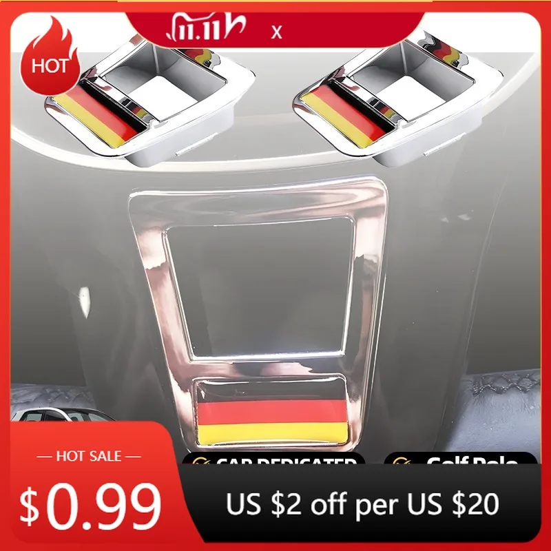 

Чехол для ключа, эмблема и наклейка на руль для Volkswagen VW Golf Polo, Passat B6, Polo Golf MK6, 7, 8 (2026)