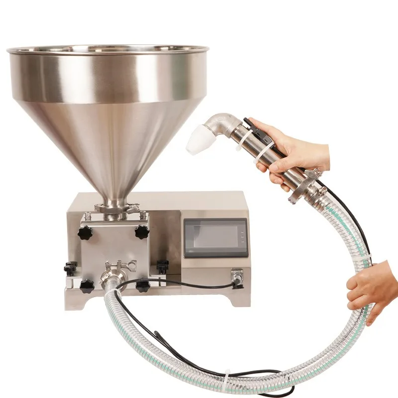 

Desktop commercial automatic quantitative filling machine, electric hand-held cream piping machine