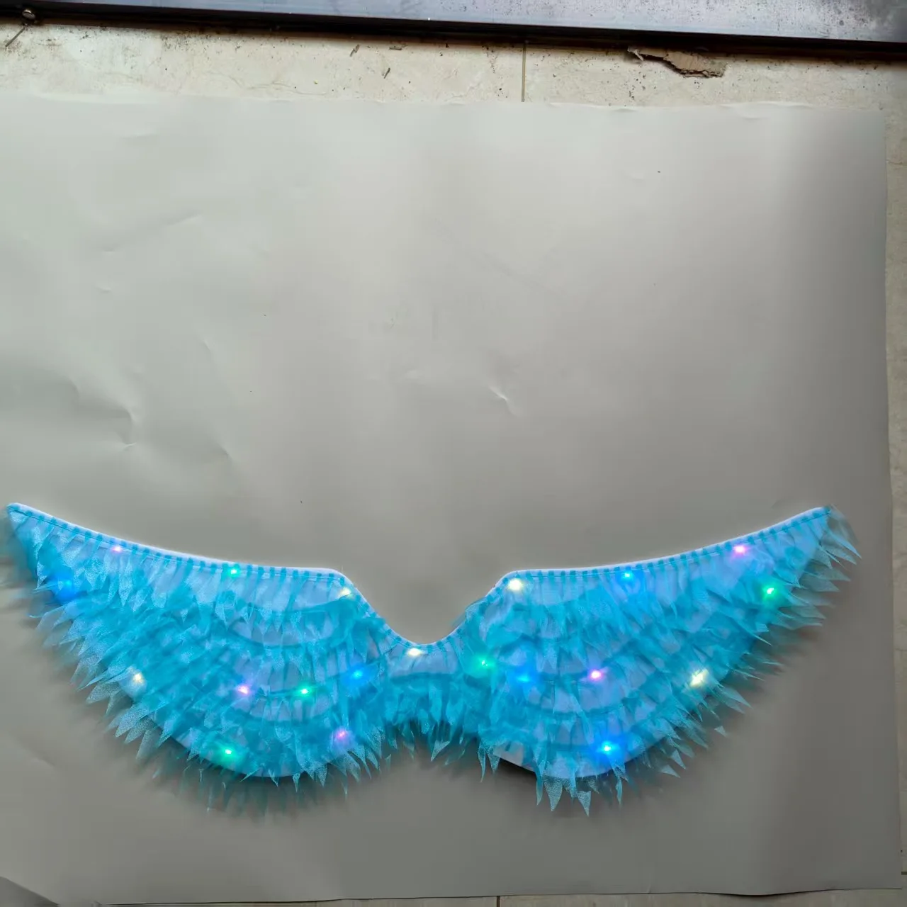 Angel Wings Children's Back Adorable Girl Playing Props Children's Performance Wedding Party Party Performance Dress