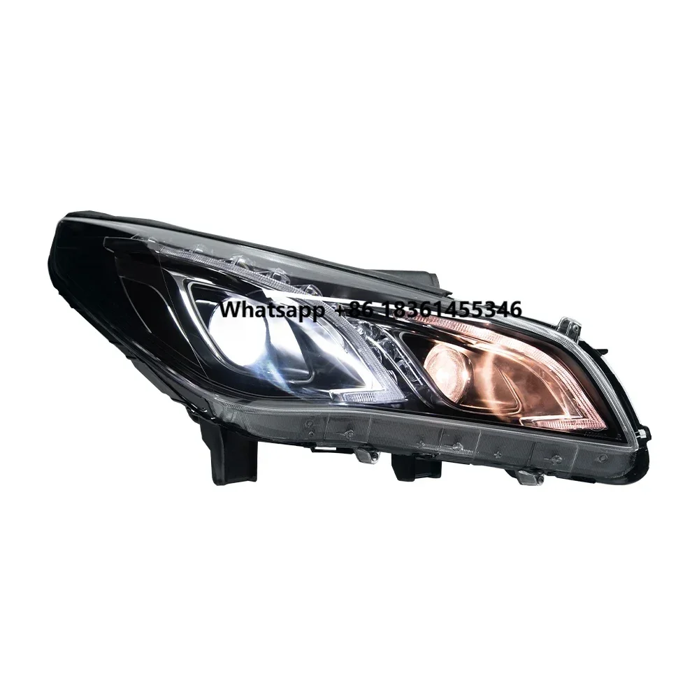 

For Sonata 9 2015-2018 Car Front Light Upgrade W212 E-Class Design LED Headlight Bifocal Lens Assembly Hot Accessories