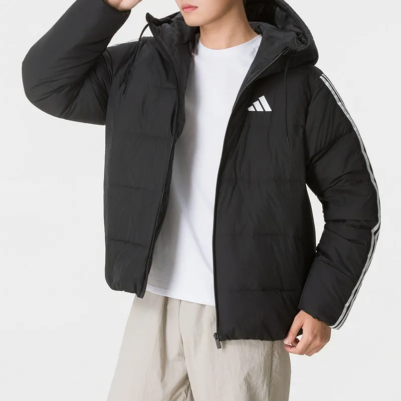 Adidas Adidas Men's Sports and Leisure Down Jacket 26 Autumn and Winter New Cotton Feather Thick Coat LE4969