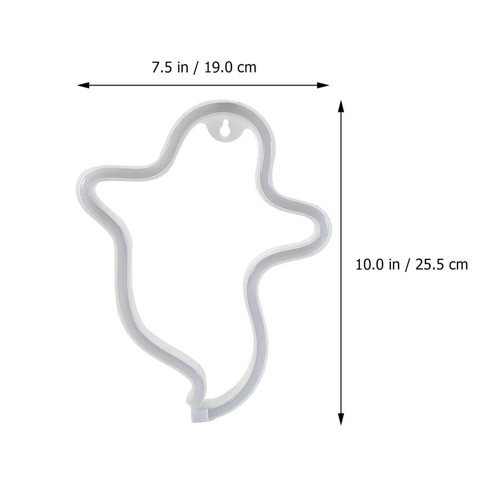 

Ghost Neon Sign Night Light LED Lamp Festival Decor Signs Table Halloween Bedside